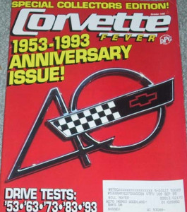 CORVETTE FEVER 1992 OCT - JANKEL TEMPEST, FIRST MOUSE, NCM,'68 RALLYES, '63